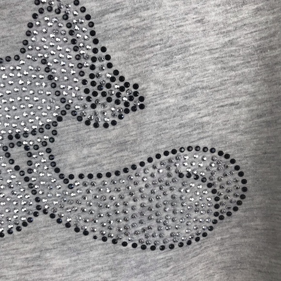 Divided By H&M || Bling Jeweled Tweety Bird T-Shirt Size 2 - Picture 7 of 11